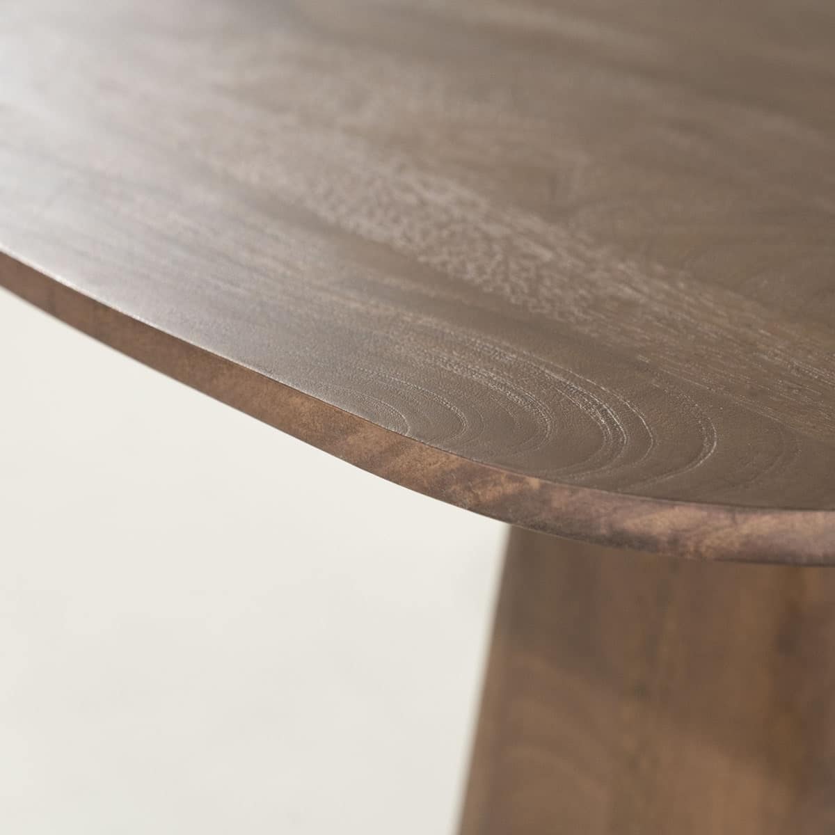 Eleonora eettafel Aron 80x80x76 cm donkerbruin mangohout