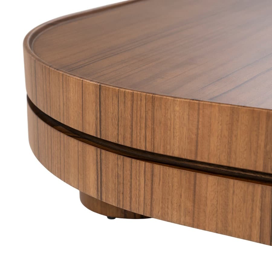 Eleonora salontafel Arcus 122x122x30 cm hout