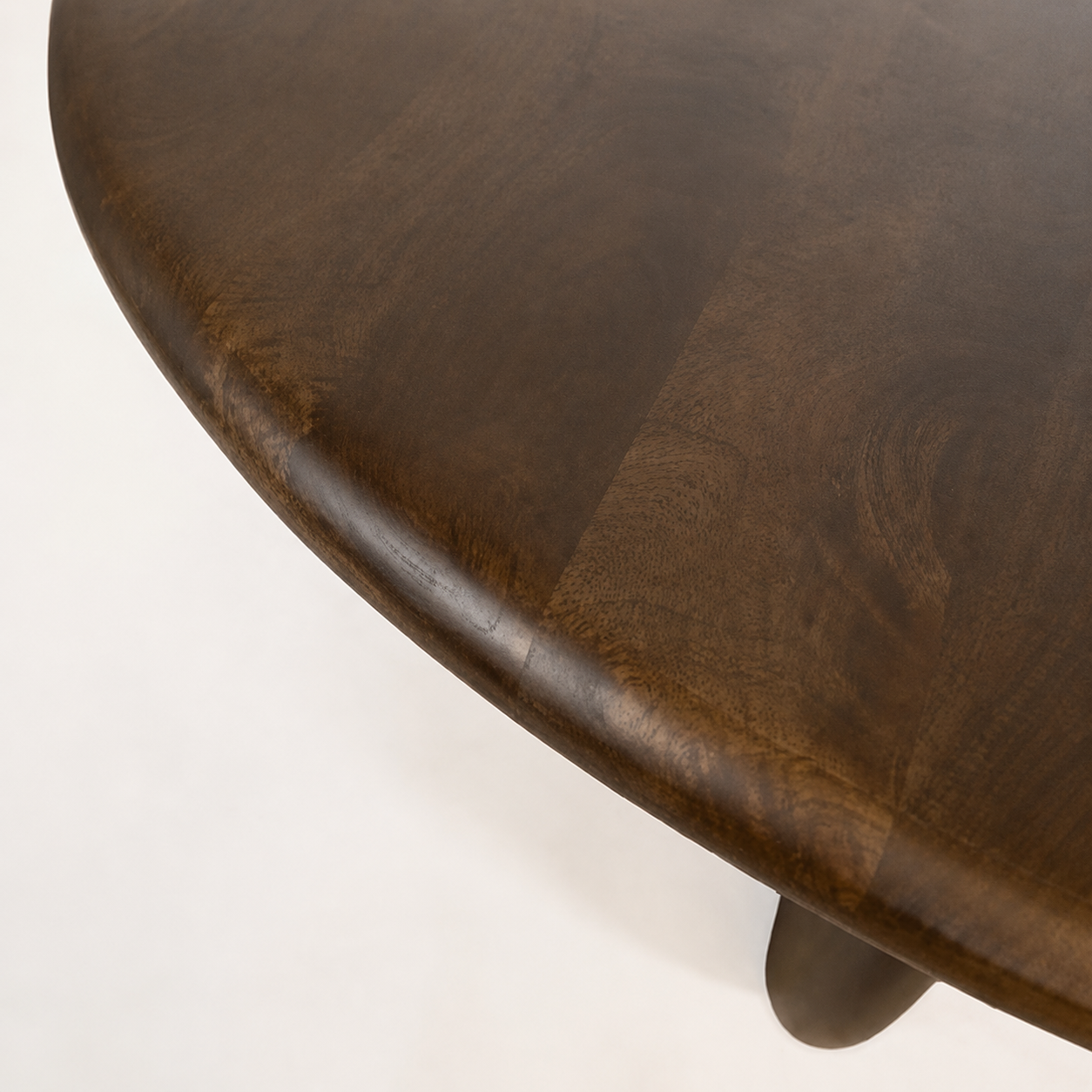 Nijwie MySons Bijzettafel Ø50, Mango Brown Walnut - Belly Table Collection