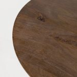 detailfoto Nijwie MySons Bremen bijzettafel Ø50, H50, Mango Matt Walnut - Must Have Collection