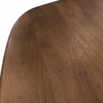 detailfoto Nijwie MySons Eetkamertafel 220, langwerpig met ronde hoeken, Mango Espresso Brown - Addo Table Collection