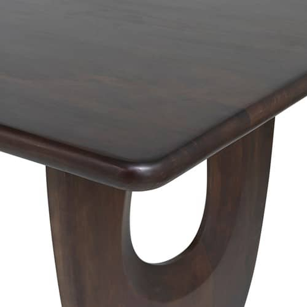 detailfoto Nijwie MySons Eetkamertafel Mango Brown Walnut - Handai Table Collection