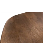 detailfoto Nijwie MySons Eetkamertafel stuiver vorm 120, Mango Espresso Brown - Addo Table Collection