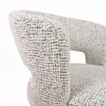 detailfoto Nijwie MySons eetkamerstoel Sting - 4 poten - Coco - Salt 'n Pepper 80 - Star Collection