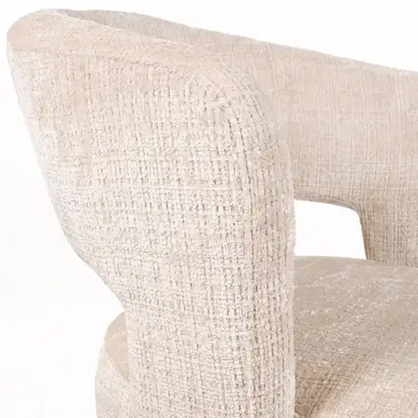 detailfoto Nijwie MySons eetkamerstoel Sting - 4 poten - Cremona - Natural 02 - Star Collection