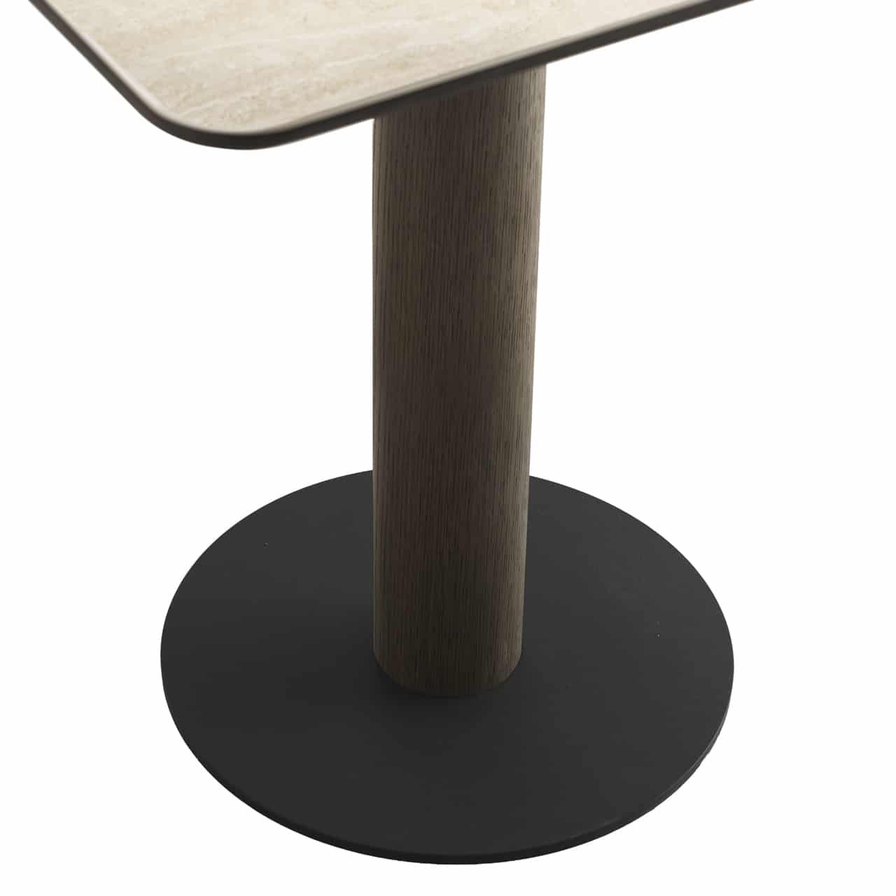 Richmond Interiors bistrotafel Ritz 75 cm vierkant travertin