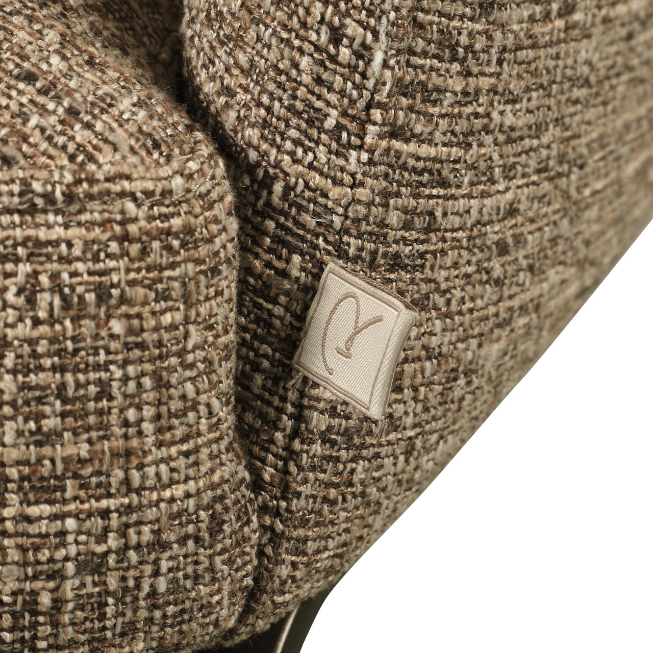 Richmond Interiors eetkamerstoel Hadley brown tweed