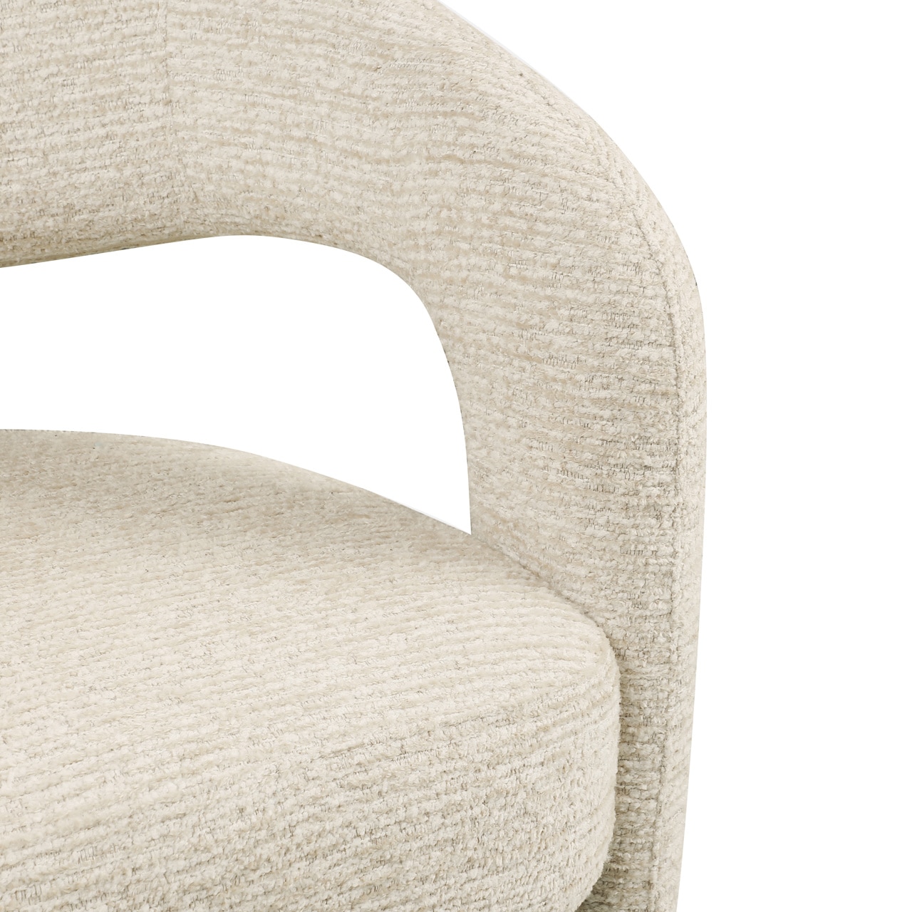 Richmond Interiors eetkamerstoel Soho met arm natural linear