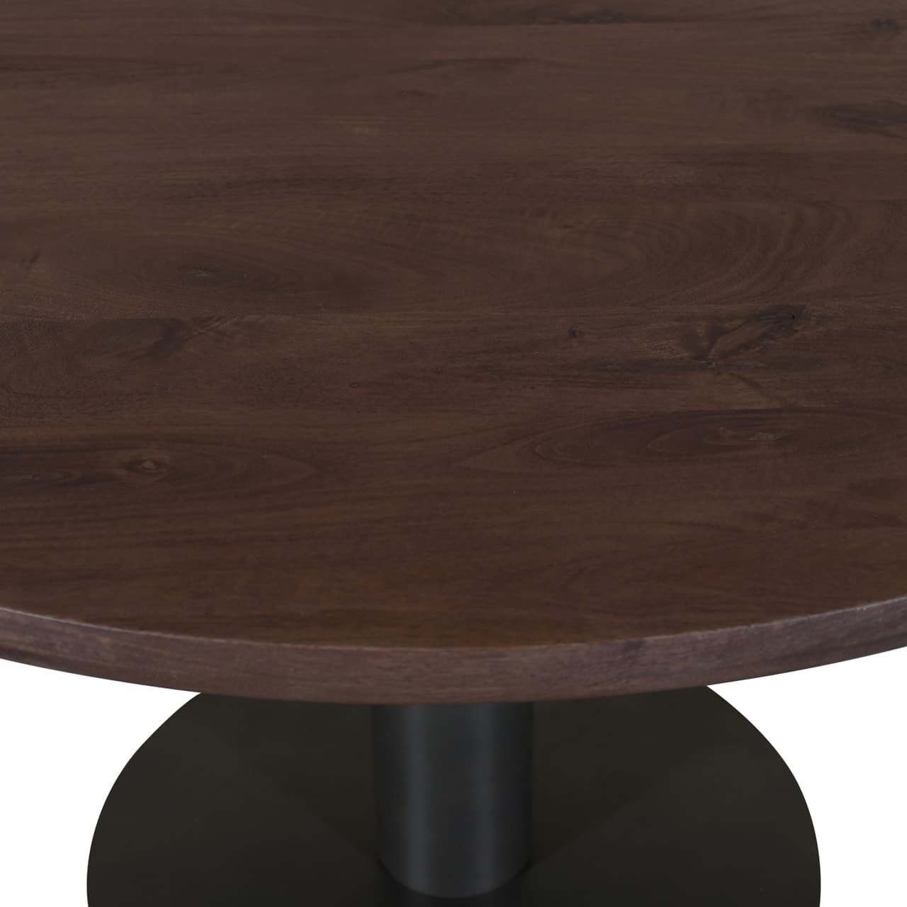 Richmond Interiors eettafel Baldwin 130 cm rond mangohout