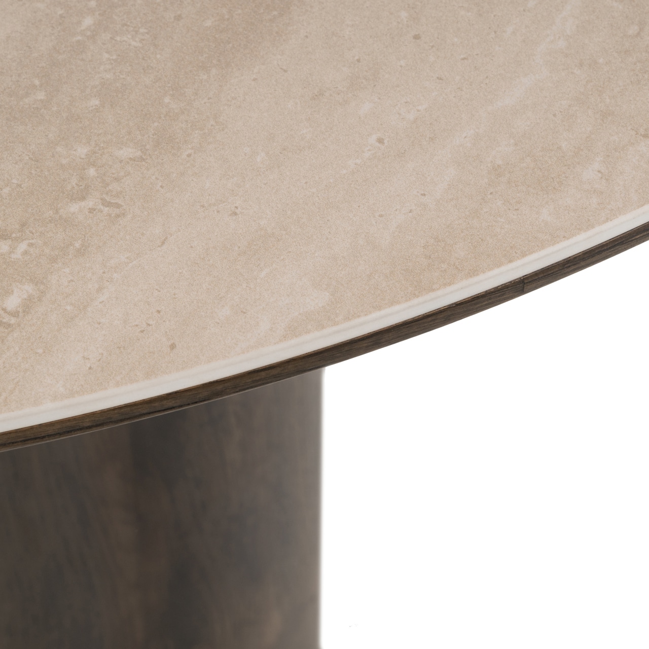 Richmond Interiors eettafel Ritz 120 cm rond travertin