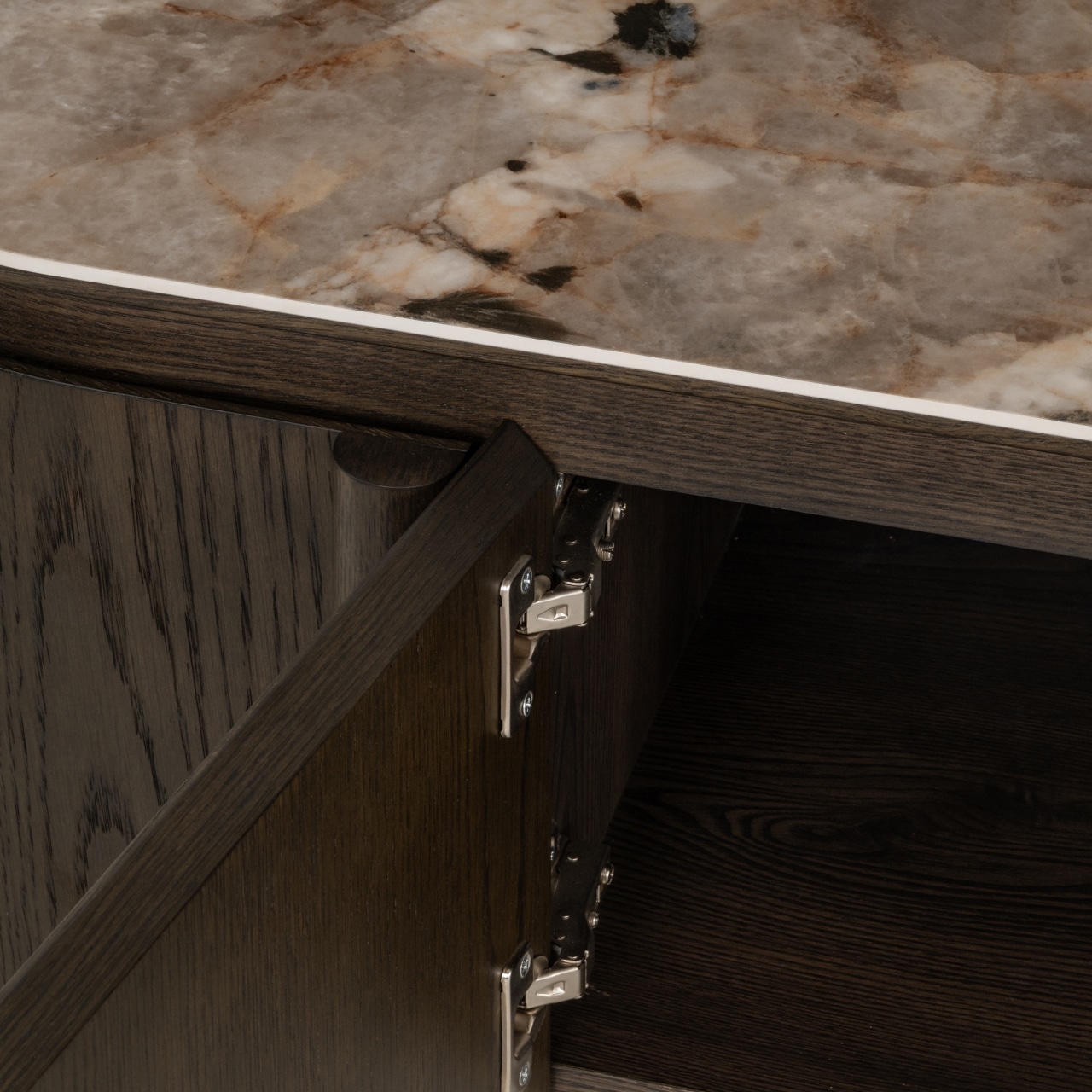 Richmond Interiors tv meubel Langford 220x44,5x45 cm keramiek