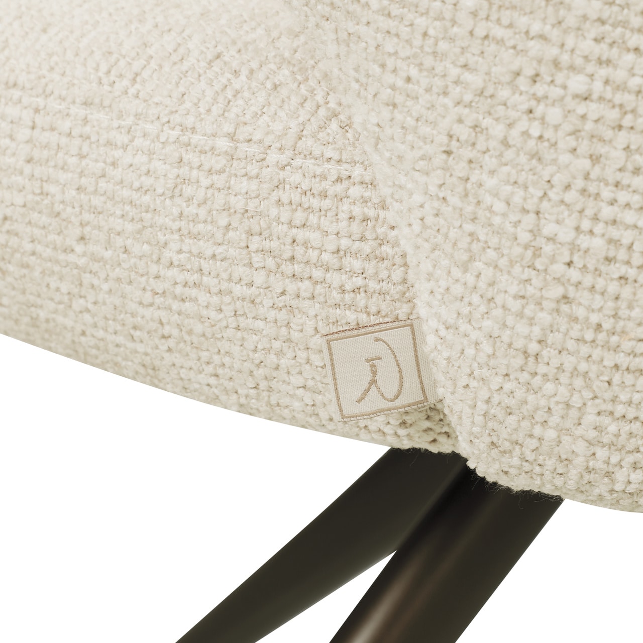 Richmond interiors eetkamerstoel Milly draaibaar met arm biscotti