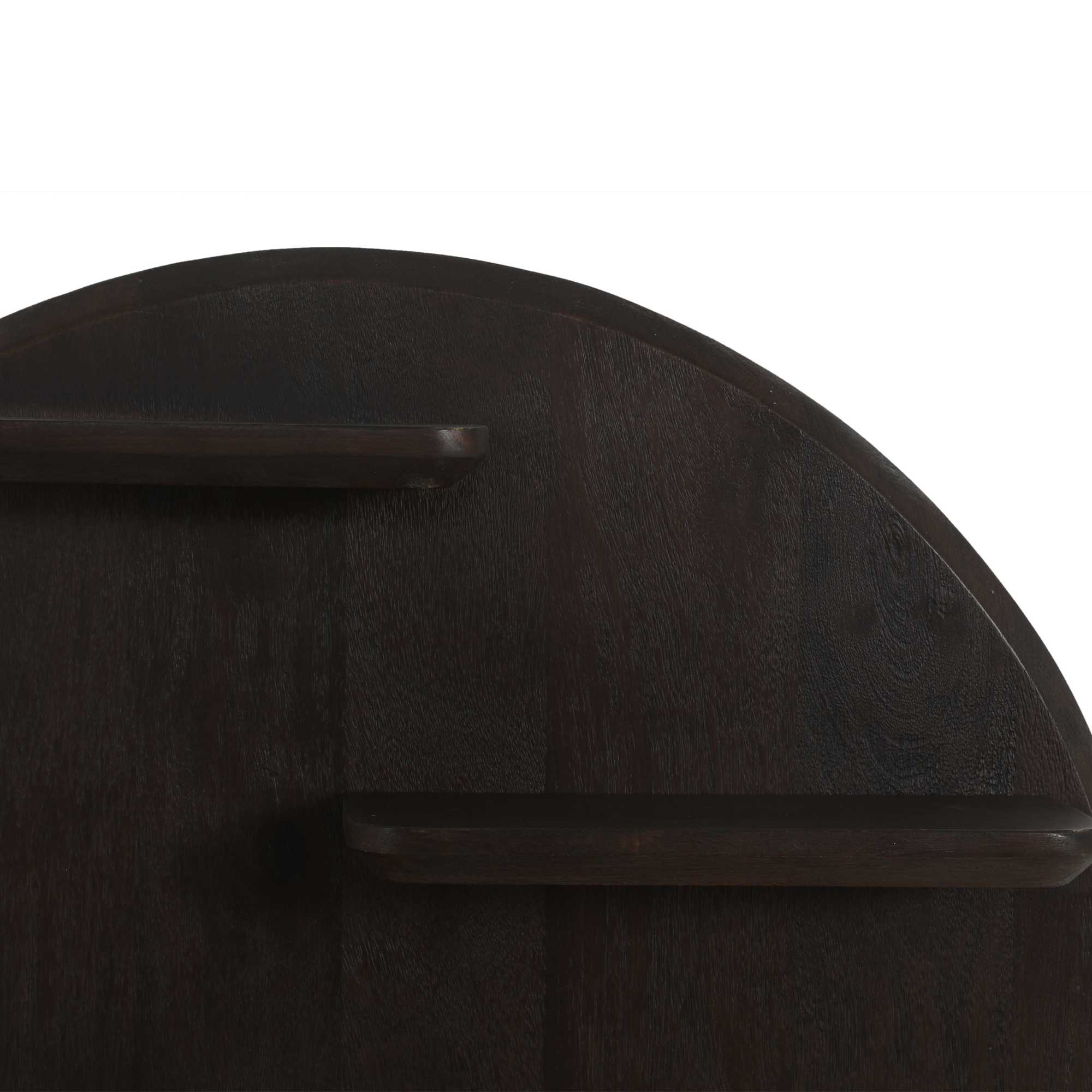 Starfurn wandrek Lena 75 cm rond bruin mangohout