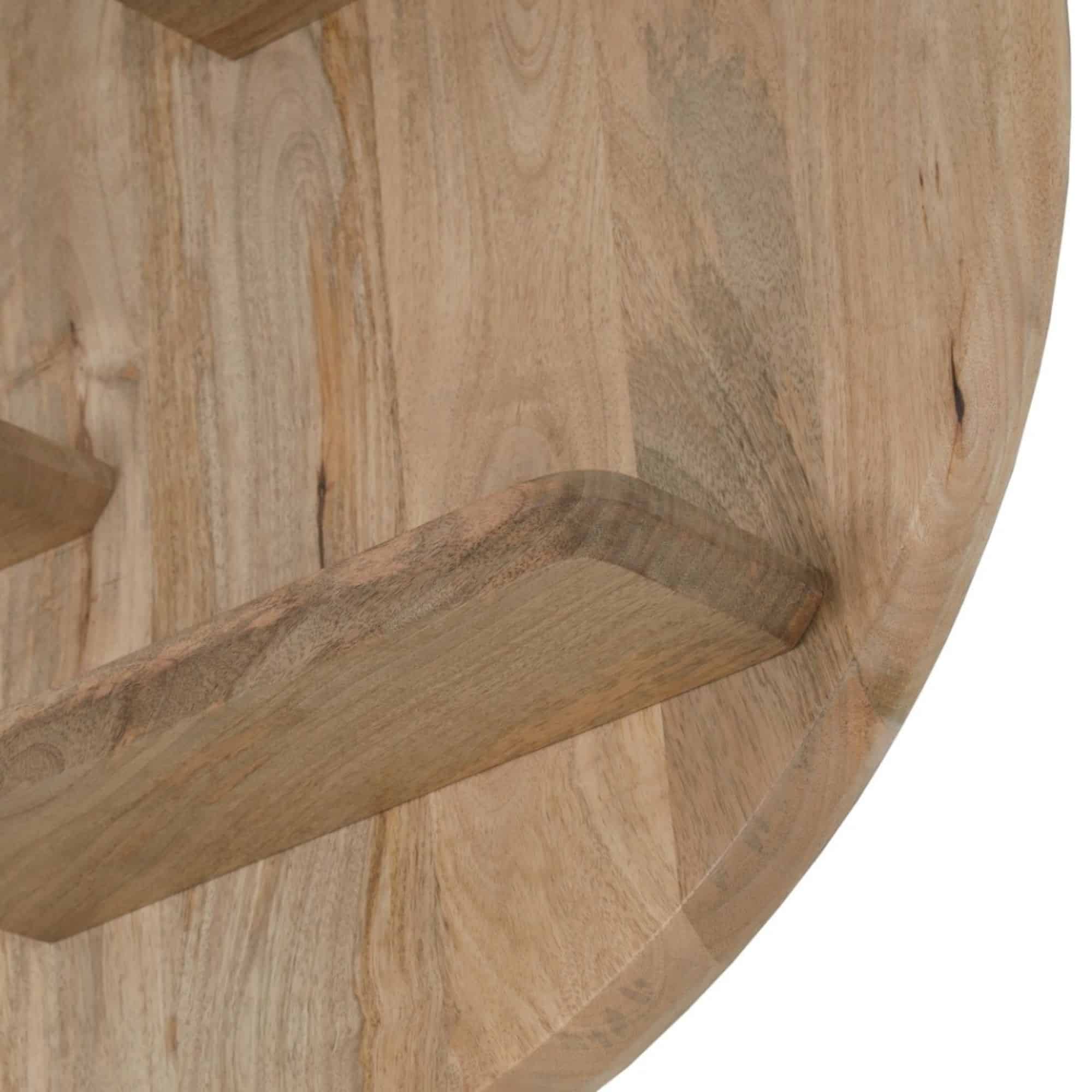 Starfurn wandrek Lena 75 cm rond naturel mangohout