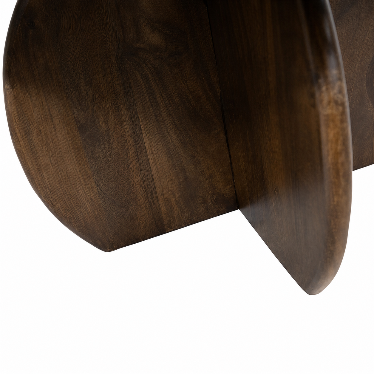 onderstel Nijwie MySons Bijzettafel Ø50, Mango Brown Walnut - Belly Table Collection