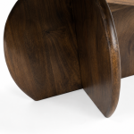 onderstel Nijwie MySons Salontafel Ø60, Mango Brown Walnut – Belly Table Collection