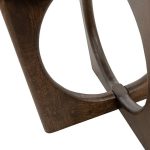 onderstel Nijwie MySons Salontafel Ø80, H40, Mango Brown Walnut - Zodiac Collection
