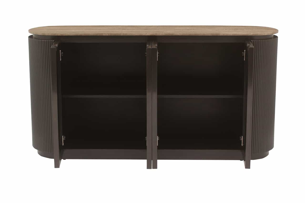 Richmond Interiors dressoir Russo 160x40x82 cm travertin