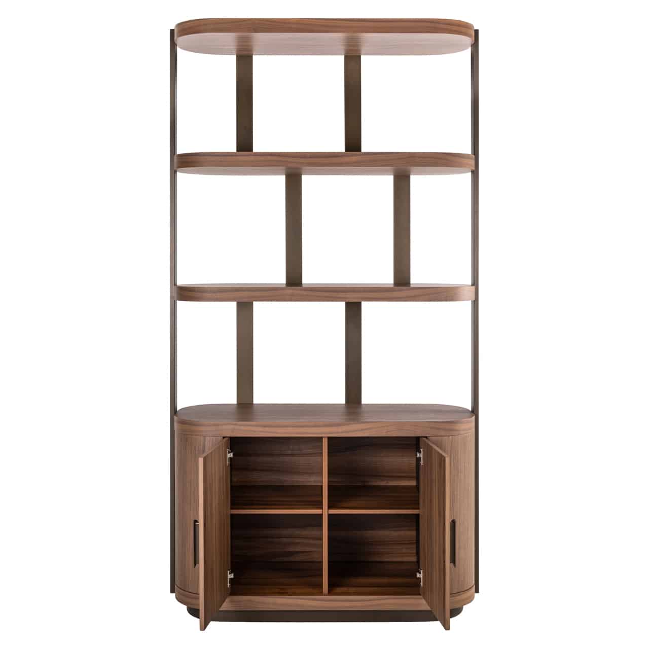Richmond Interiors wandkast Windsor 120x45x225 cm hout
