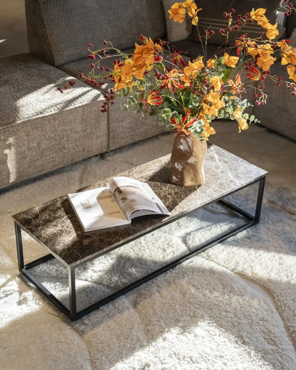 Eleonora salontafel Rico 120x45x32 cm marmer