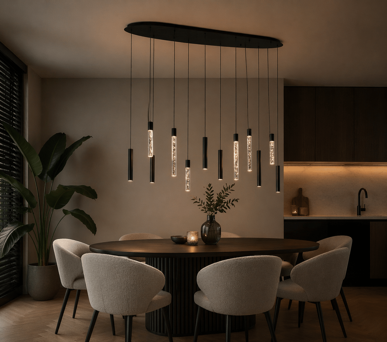 Richmond Interiors hanglamp Oxley brons groot