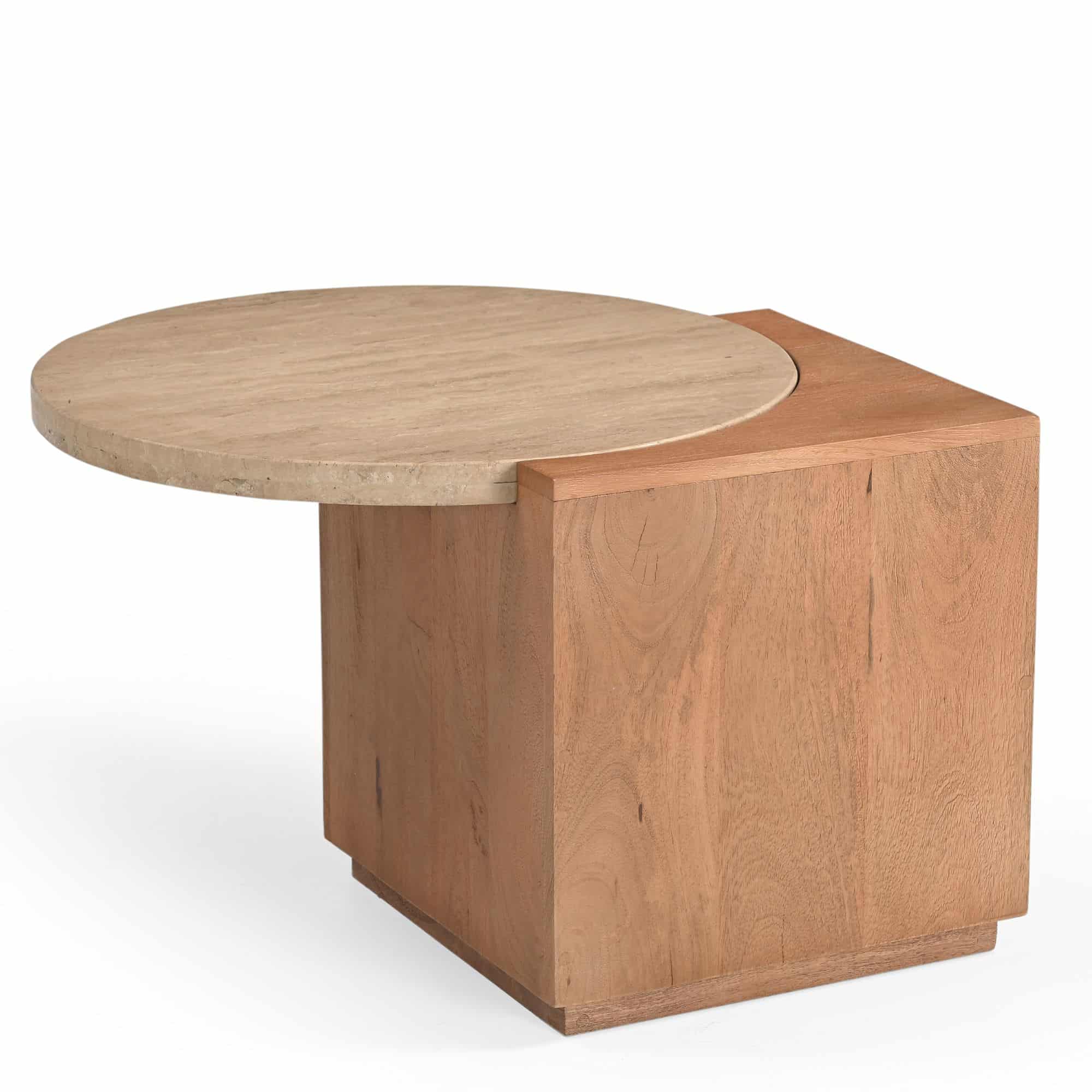Starfurn Bijzettafel Numa Naturel Travertin 60 cm