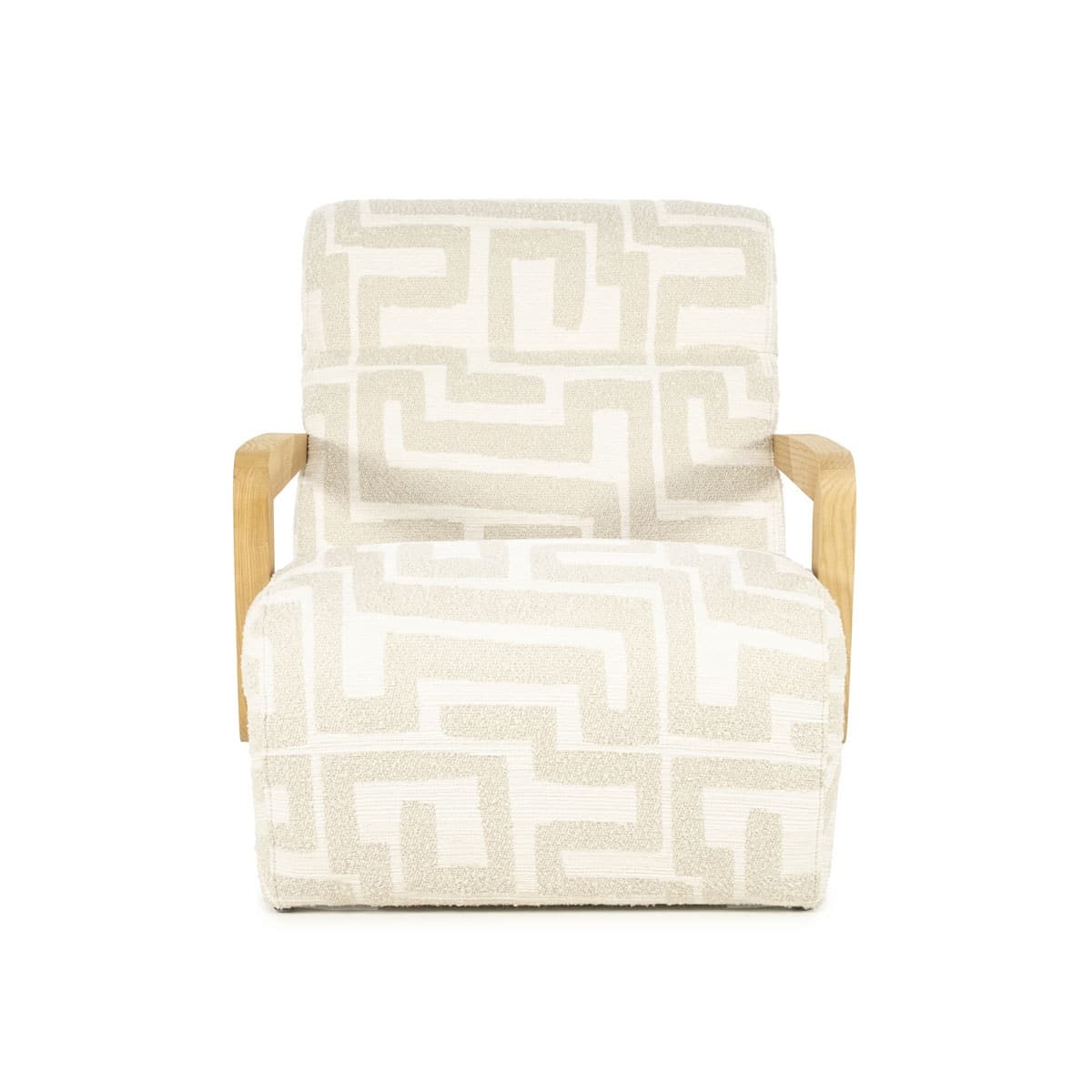 Eleonora fauteuil Olek met arm beige libre
