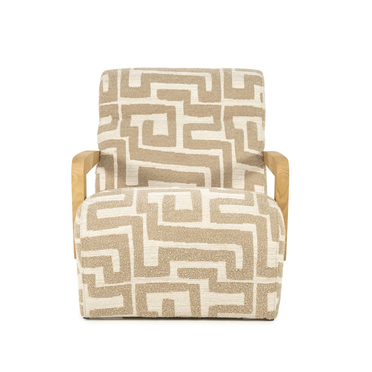 Eleonora fauteuil Olek met arm taupe libre