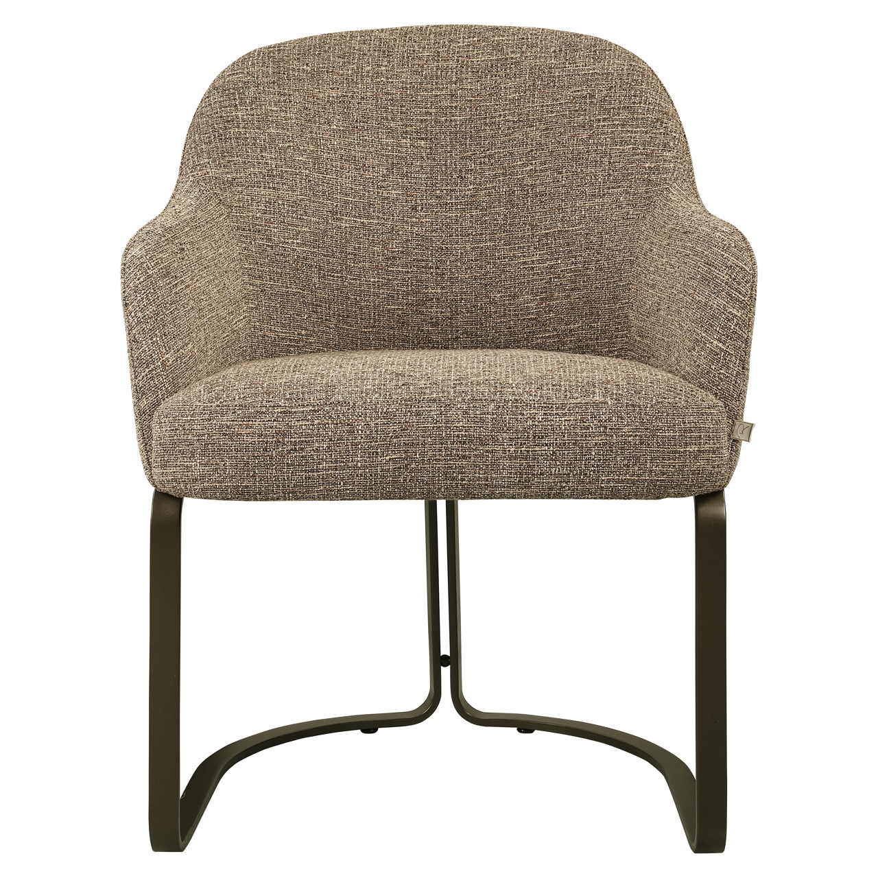 Richmond Interiors eetkamerstoel Hadley brown tweed