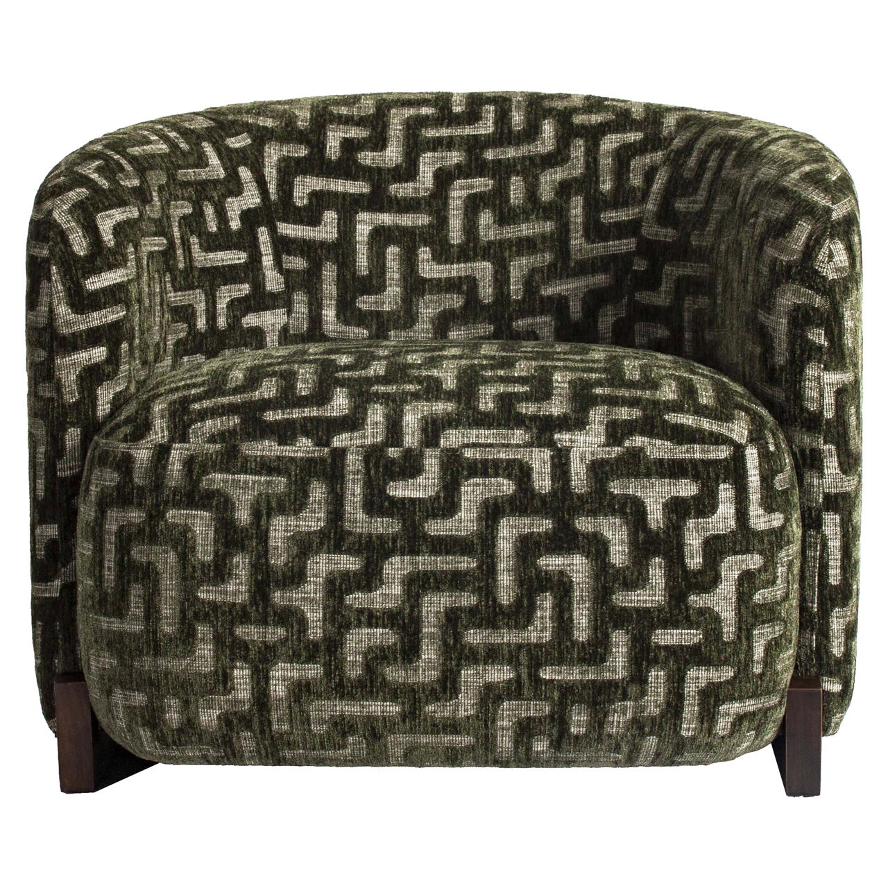 Richmond Interiors fauteuil Hannah met arm moss labyrinth