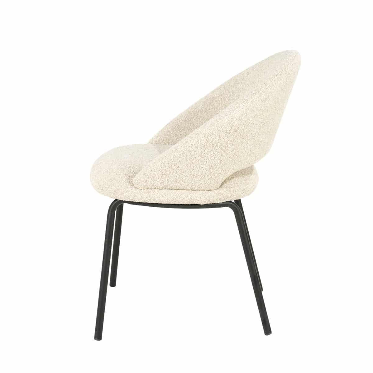 By-Boo eetkamerstoel Nido beige (set van 2)