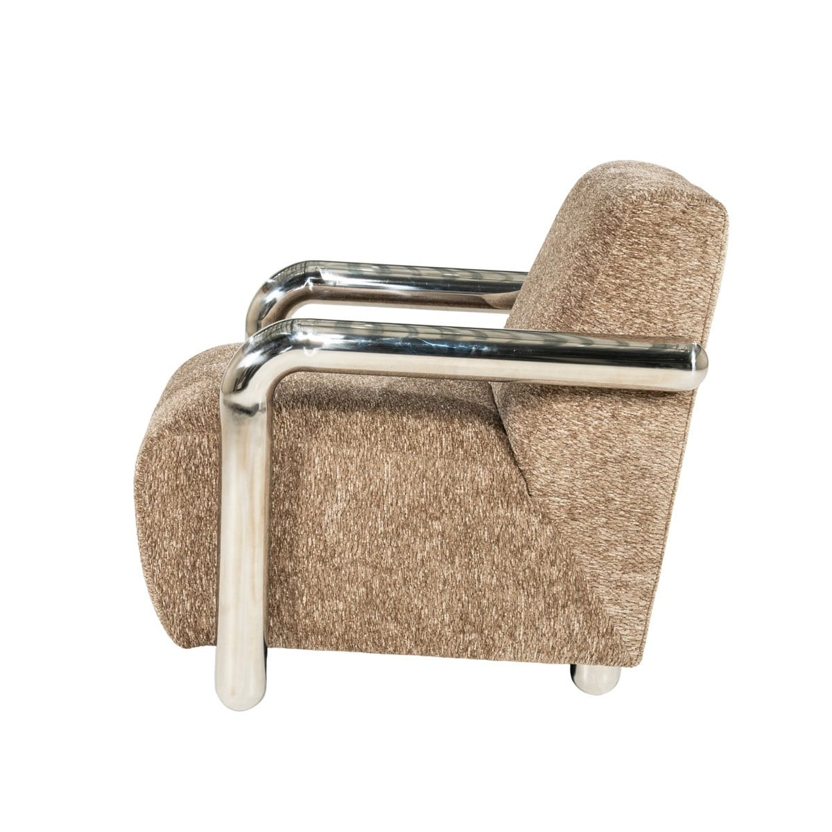 By-Boo fauteuil Chromette met arm taupe