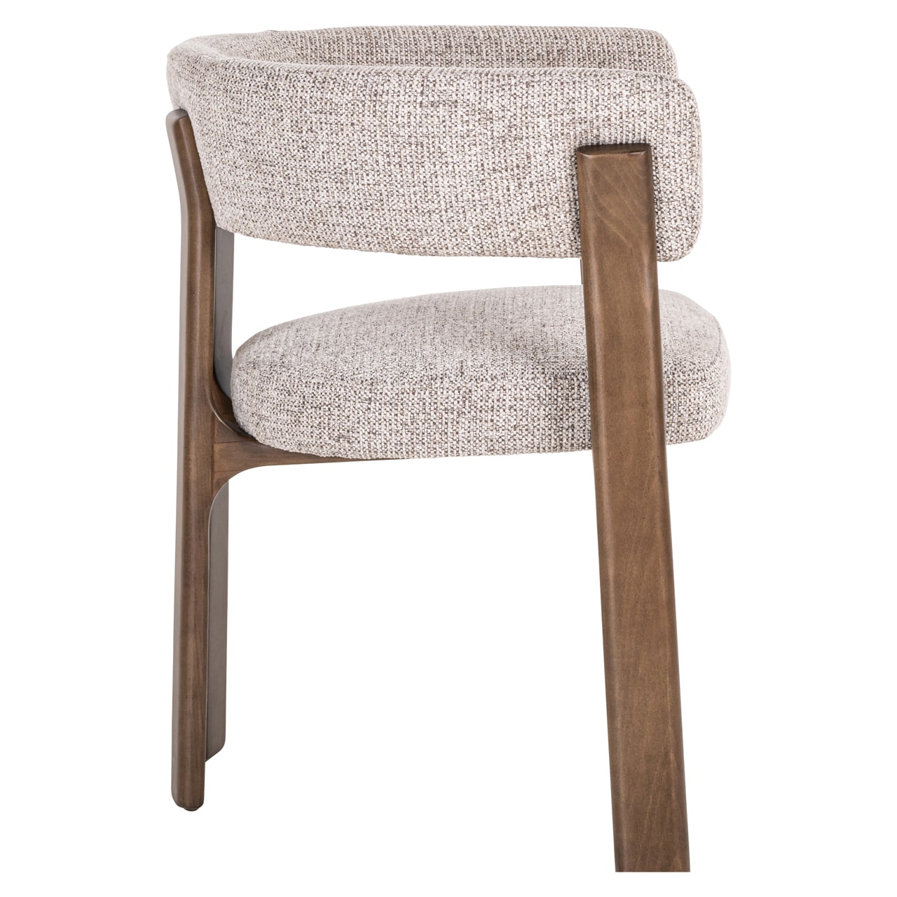 Richmond Interiors eetkamerstoel Contigo met arm mocca