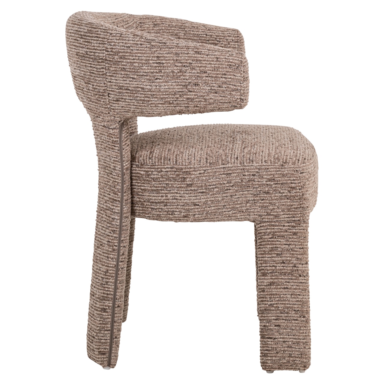 Richmond Interiors eetkamerstoel Nerio met arm mocca