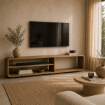 By-Boo tv meubel Rigato 200x30x45 cm mangohout