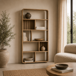 By-Boo wandkast Rigato 100x30x200 cm mangohout