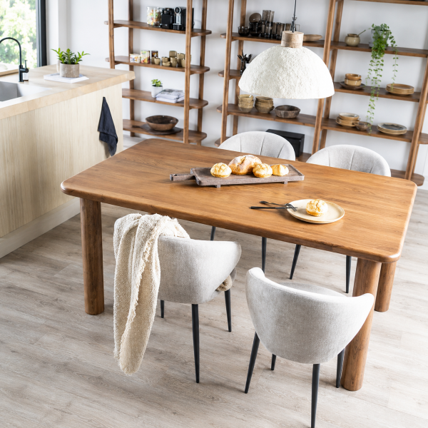Eleonora eettafel Julian 170x100x76 cm acacia